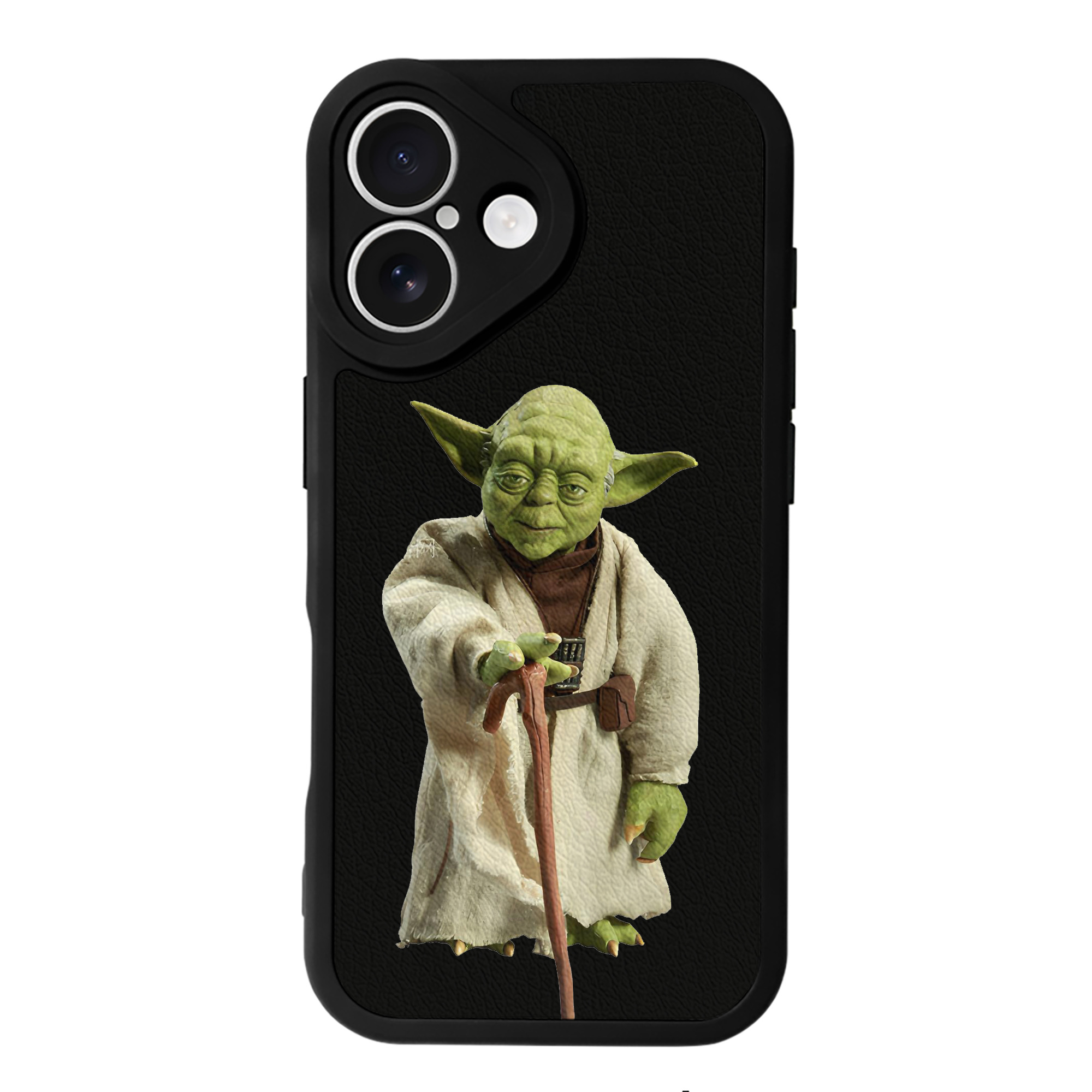 （画像用） スター・ウォーズ Star Wars 【iPhone 16シリーズ対応】シリコンスマホケース（レザー調） 材質：シリコン